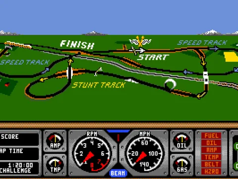 
											an overview of the track - VGA