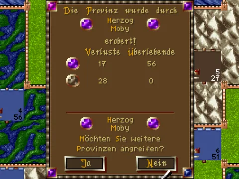 
											Battle results.