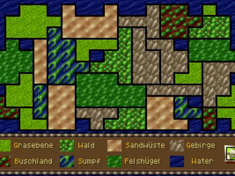 
											Each land is created randomly and may contain from 16...