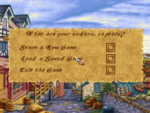 
											Menu Screen