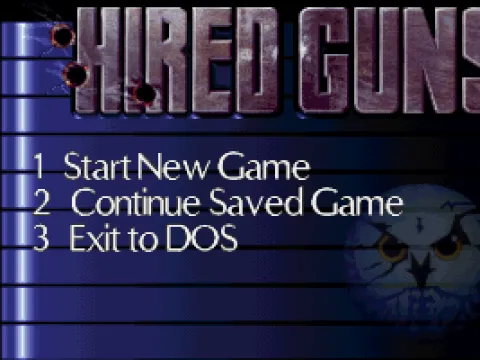 
											Menu Screen