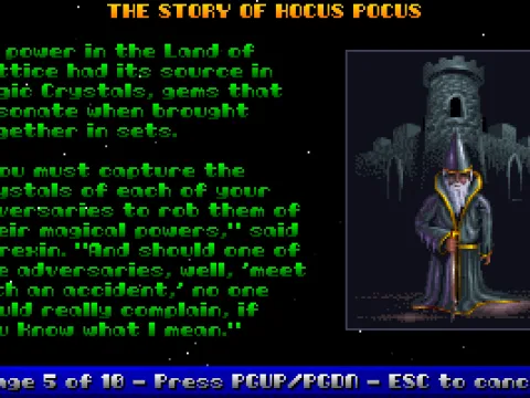 
											Hocus Pocus has a really long story