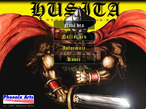 
											Main menu (pre-release demo version).