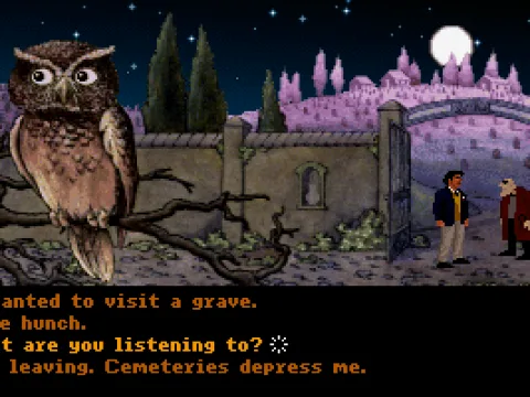 
											The cemetery