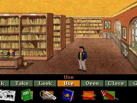 
											The library