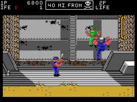 
											Collect weapons from the enemy after killing them (EGA)