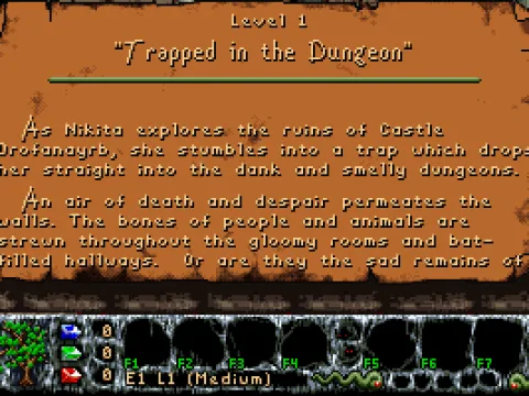 
											Each level starts with a short description..