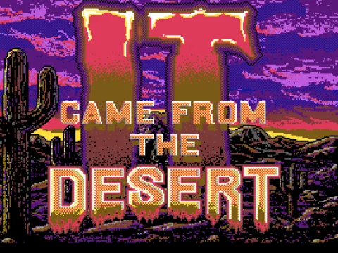 
											The Title Screen. What, no Explod-O-Vision?