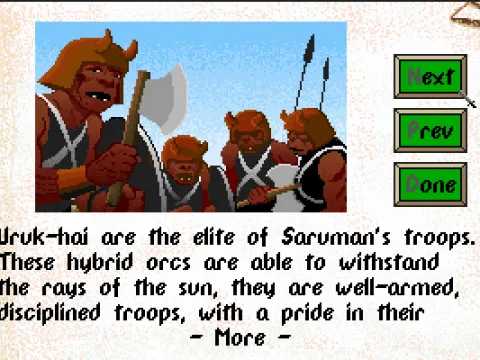 
											Learning about the different units in the game.