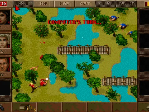 
											There are three basic terrain types: the well-known jungle...