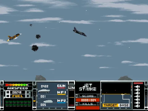
											Dogfighting; your range of view is very limited.