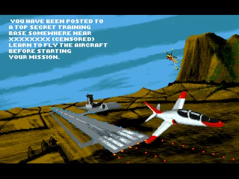 
											The game has a series of training missions.