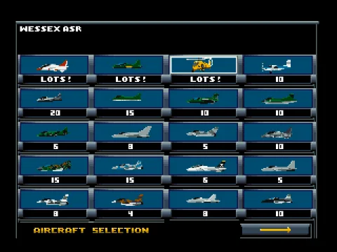 
											The game sports a wide variety of modern and archaic aircraft.