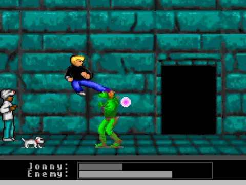 
											Beat him up, Jonny!