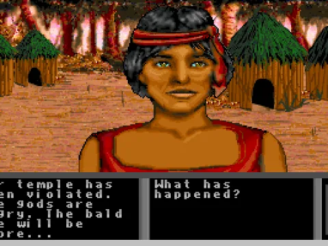 
											Jonny can talk to indigenes and other characters.