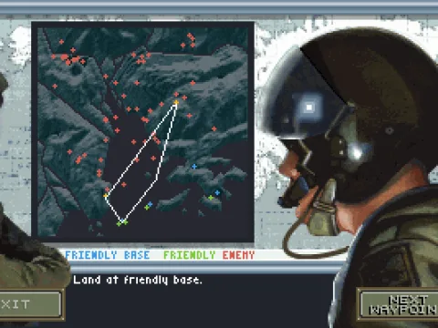 
											Taking a look at the map with my waypoints.