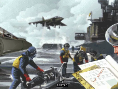 
											The mission menu