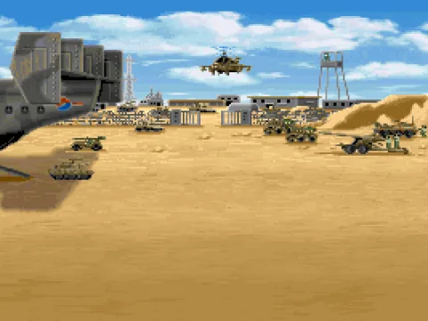 
											The army is deployed for the action in introduction