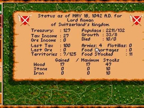 
											Status in the very beginning