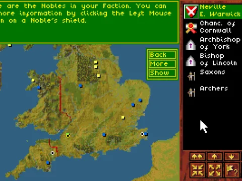 
											Map Of England
