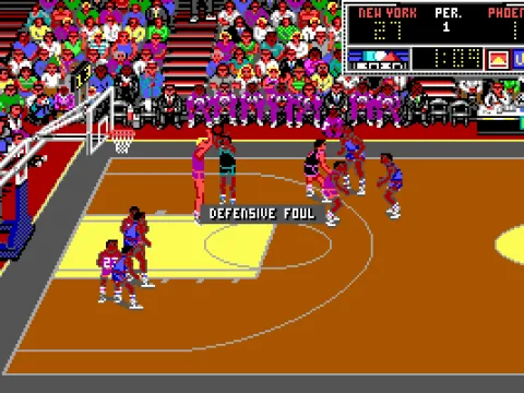 
											Being fouled.