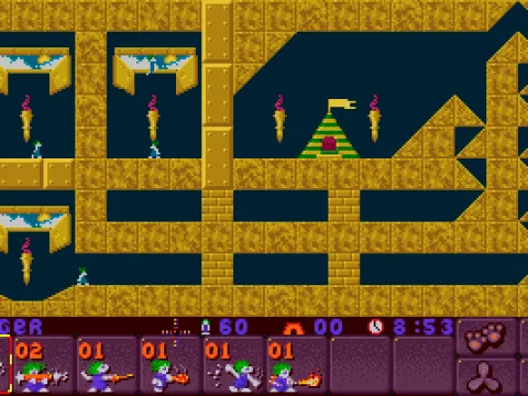 
											Egyptian Lemmings.