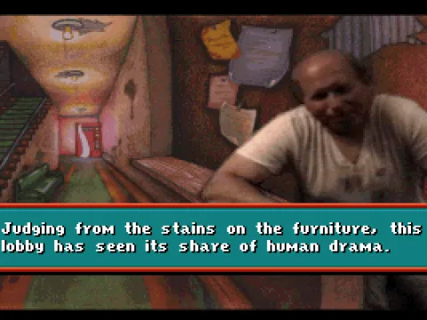 
											Visiting a sketchy hotel