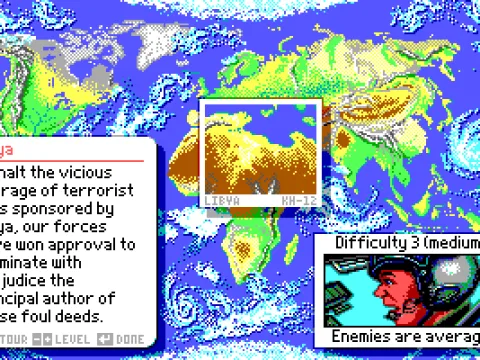 
											Region and Difficulty Selection