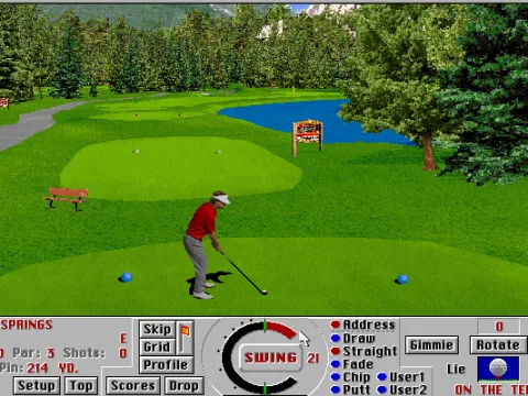
											Banff Springs hole 12