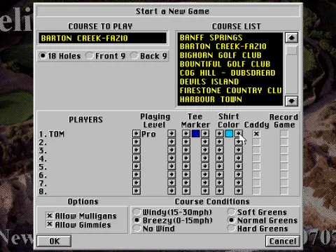 
											starting a new game