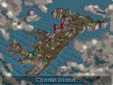 
											Map of Citadel Island. Pretty helpful, since locations tend to be quite large in this game