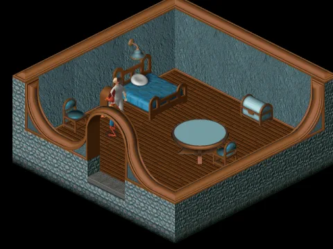 
											Inside a house