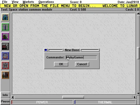 
											Generating a new character