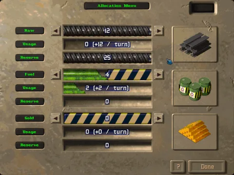 
											Allocate Resources