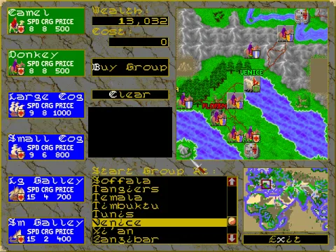 
											Use Ships And Caravans To Extend Your Trading Empire