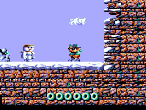 
											In the snowy world.