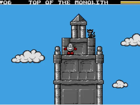 
											Top of the monolith.