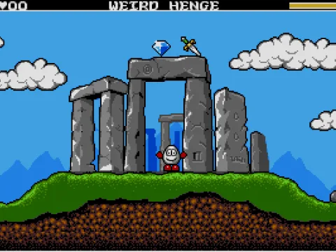 
											Weird henge.