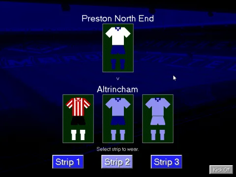 
											Choosing the uniform configuration for this match.