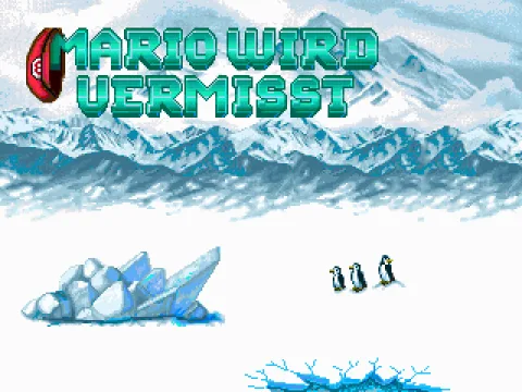 
											Title screen (German)