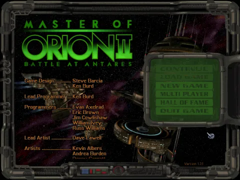 
											Start menu and credits