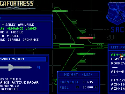 
											Arm your B-52 with deadly weapons