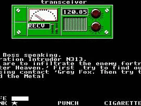 
											your only means of communication with the outside world: the transceiver