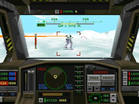 
											Cockpit view of your HERC - target in sight!