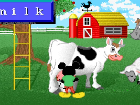 
											How about drinking some milk? It's good for your health!