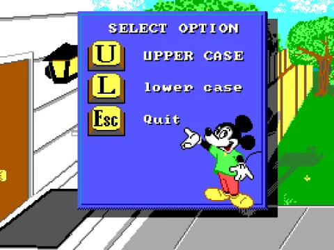 
											Select Option (EGA)