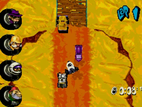 
											The Race Begins!