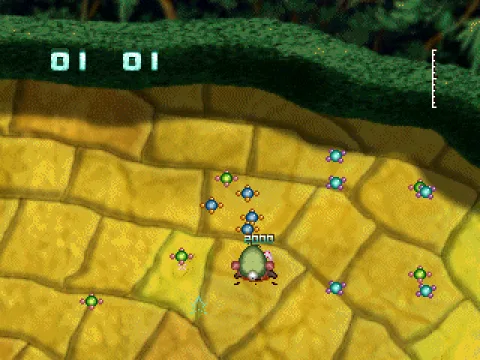 
											Whacking an enemy.