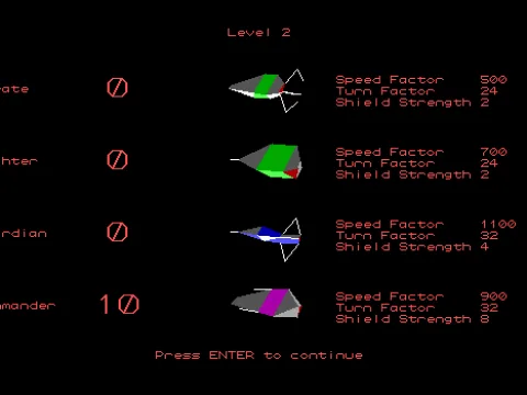 
											Level Goals (Single-Player Mode)