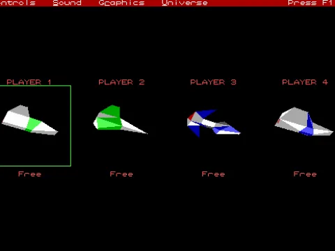 
											Player Selection (Multi-Player Mode)